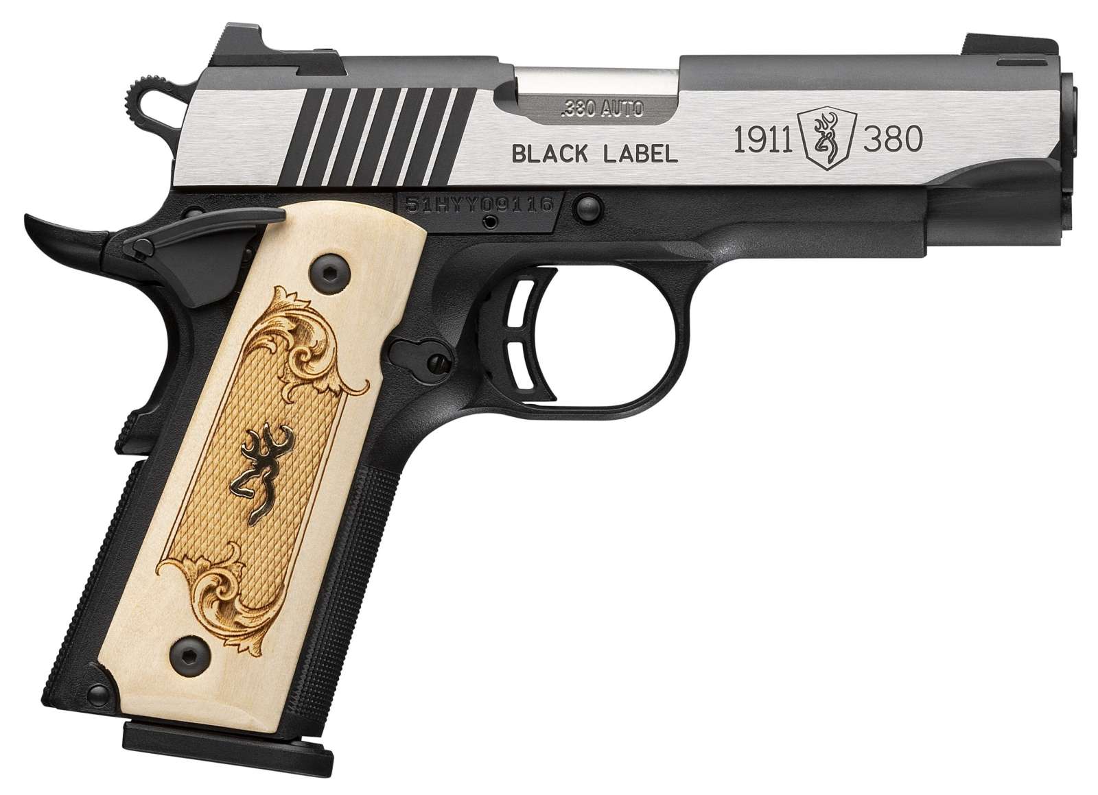 Browning 1911-380 Black Label Compact Pistol