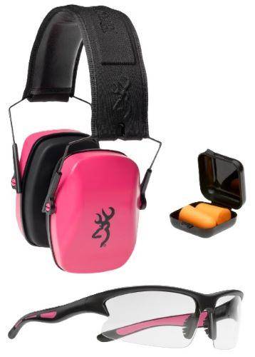 Browning Buckmark Ladies Ear Muffs - 26dB Noise Reduction  Glasses Compatible
