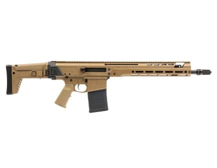PSA JAKL 14.5" Rifle Length .308 1:10 Nitride ASR Flash Hider MOE EPT F5 Stock Rifle, FDE