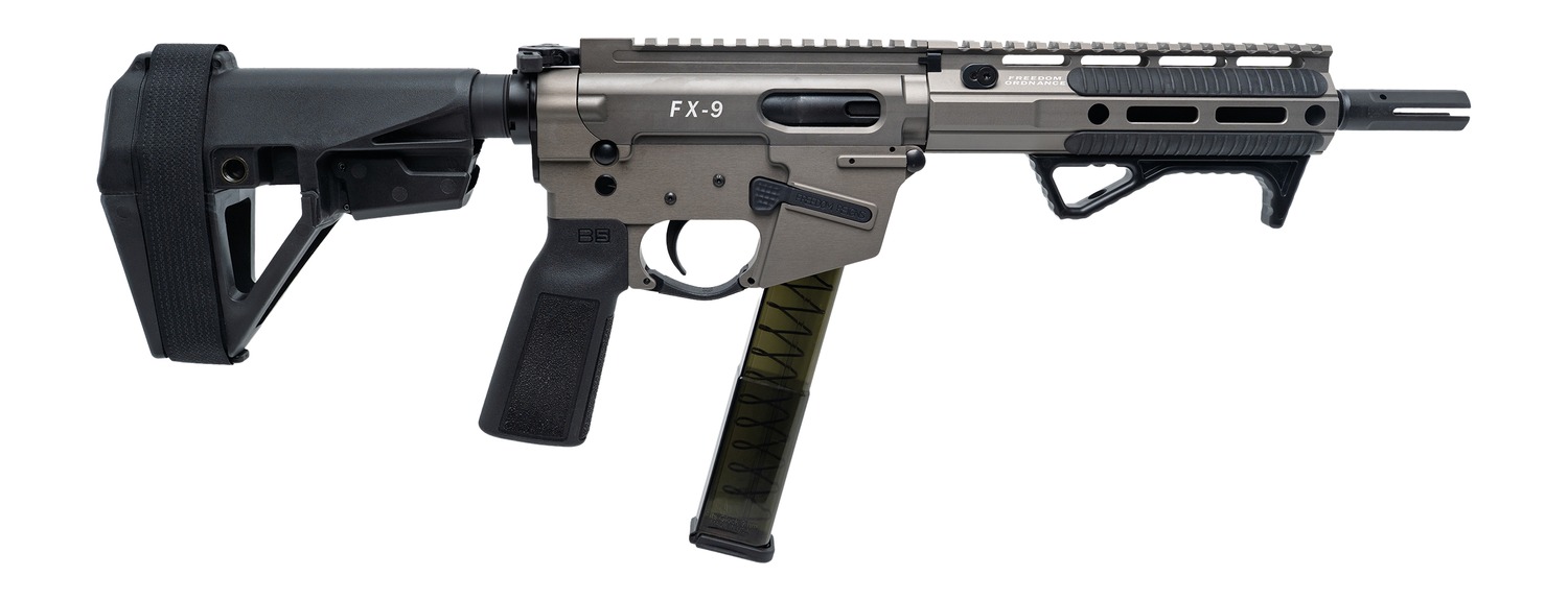 Freedom Ordnance FX9 9mm AR Pistol with 8" Barrel