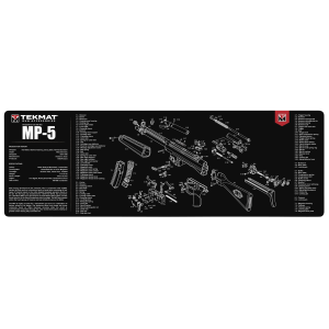 BECK TEK, LLC (TEKMAT) TEKR36HKMP5 HK MP5 Gun cleaning mat 12x36x1/8