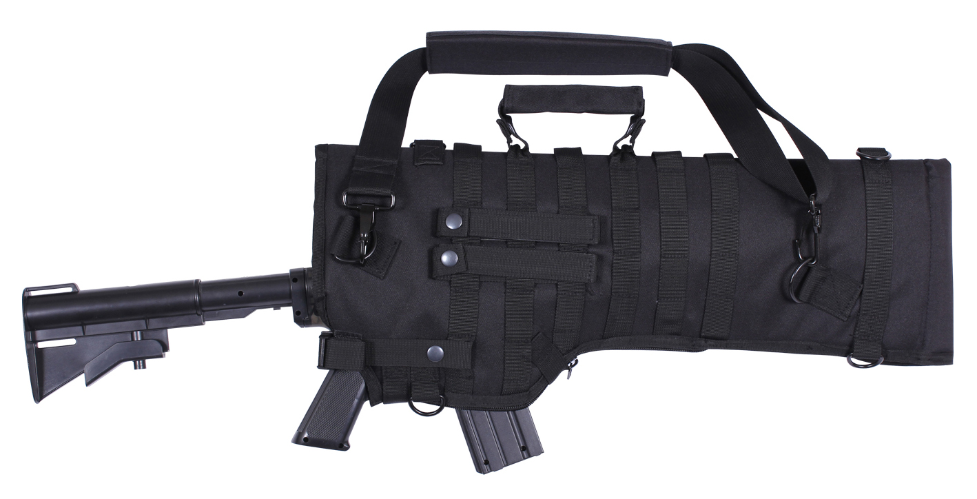 Rothco Tactical Molle Rifle Scabbard - Black