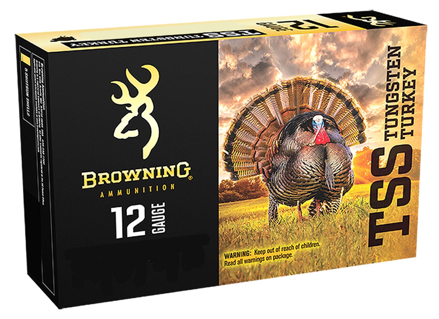Browning Ammo B193921240 TSS Tungsten Turkey 12Gauge 3.50″ 2 1/4oz Tungsten 7/9Shot 5 Per Box/10 Case - No Credit Card Fees - Low, flat rate shipping