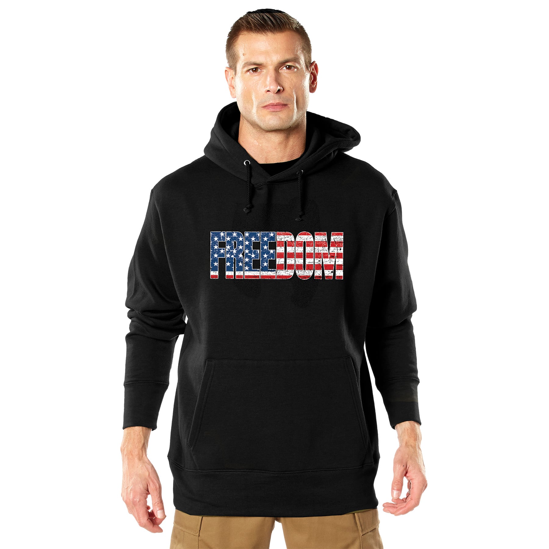 Rothco Freedom Us Flag Hoodie - X-Large