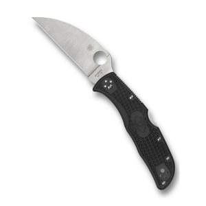 SPYDERCO Endela Black Wharncliffe Plain Edge