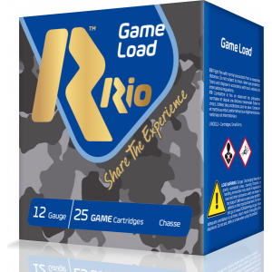 RIO Ammunition SG328 Game Load Super Game High Velocity 12GA 2.75\" 1-1/8oz #8 Shot - 25sh Box