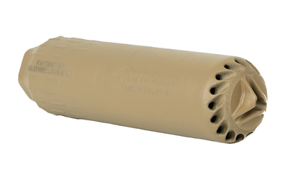 HUXWRX Flow 556Ti Suppressor - FDE .223/5.56