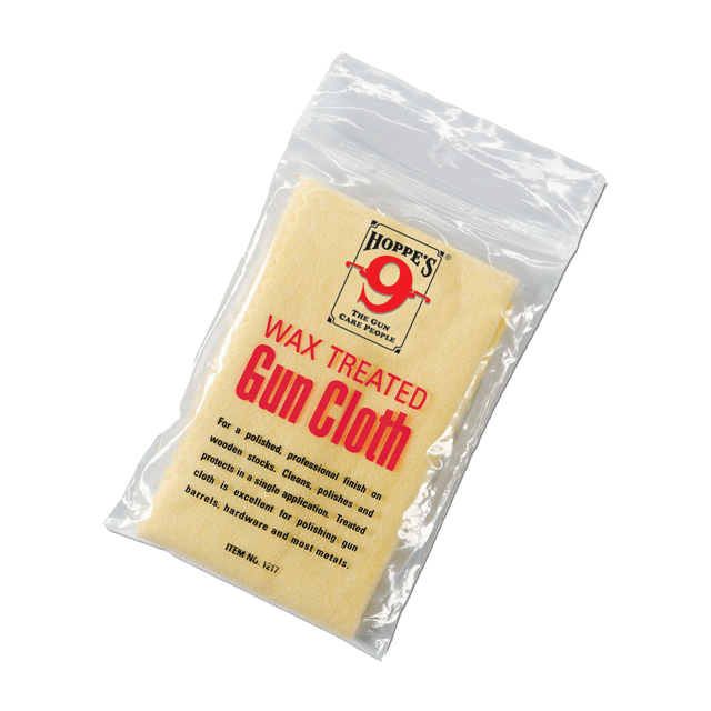 Hoppe's Gun Cloth Wax Treated - 12" x 17"
