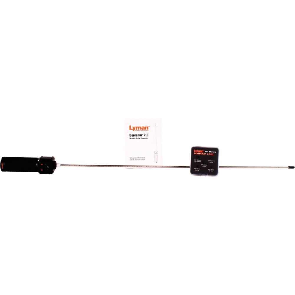 Lyman .22 Cal/.50 Cal Wireless Bore Camera, Black