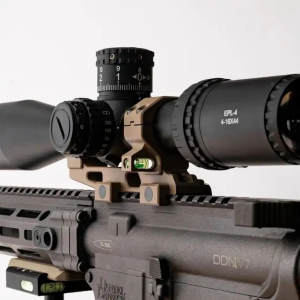 Bravo 30mm cantilever mount (1.50'') with co-linear bubble level FDE