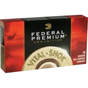 Federal Premium Trophy Bonded Tip 270 Win 140gr 20rd Nickel-Plated Brass Case P270TT3