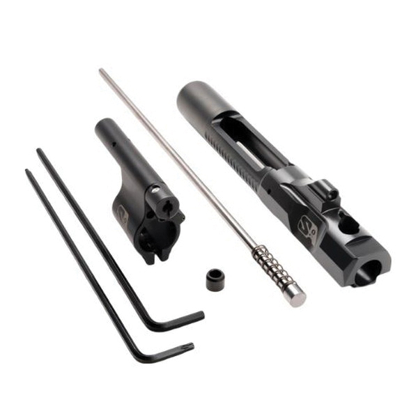Superlative Arms Carbine-Length Piston System w/Clamp-On Gas Block 0.625" x 1", Black