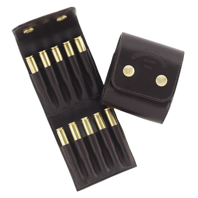 Galco Stalker Short Cartridge Wallet Dark Havana