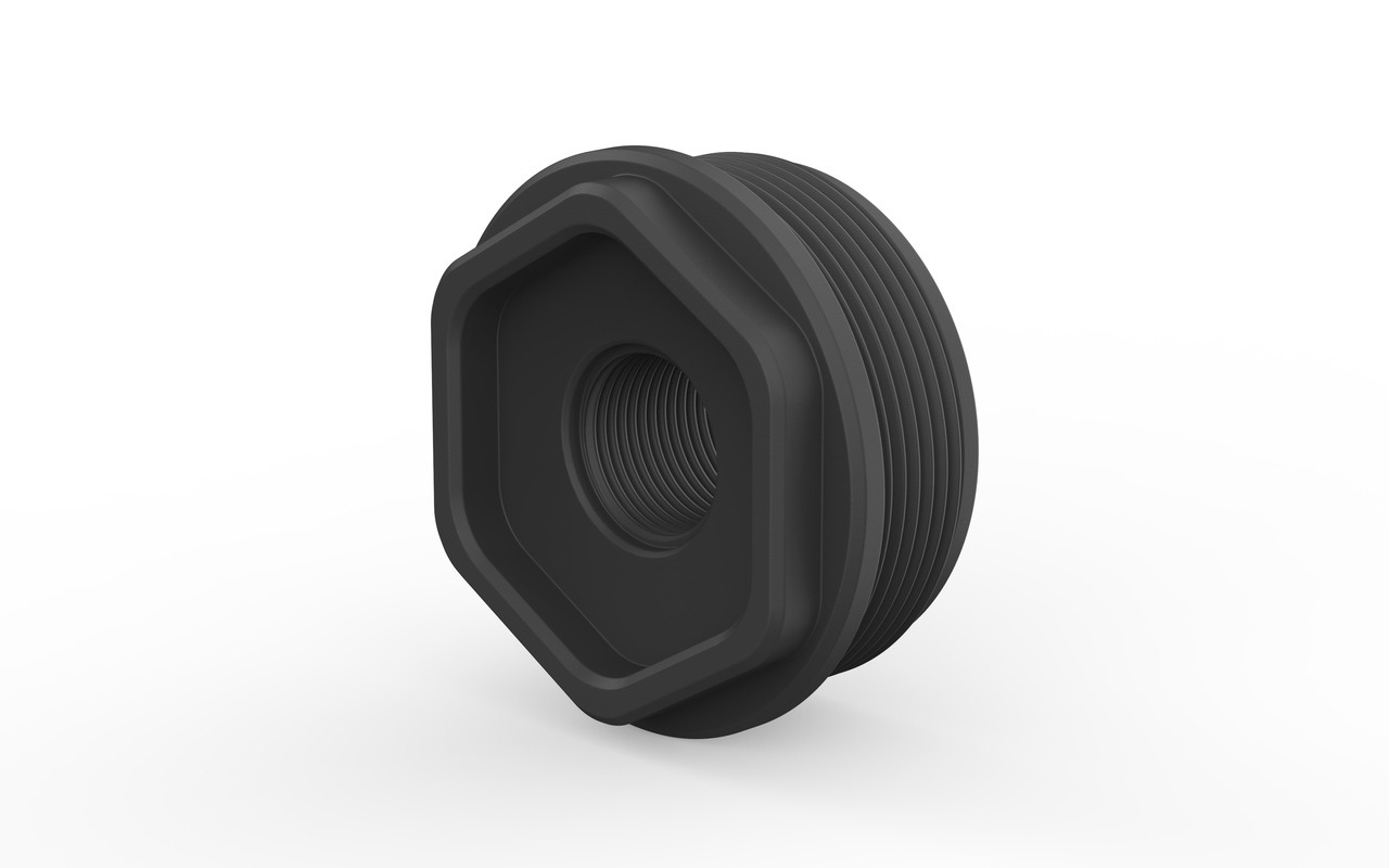Breek Arms - Direct-Thread Universal Suppresor HUB, Titanium 5/8x24 - BRK4600ti