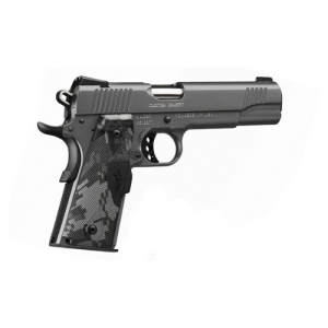 KIMBER Custom Covert 1911 45ACP 5" 7rd Pistol w/ Night Sights & Crimson Trace Lasergrips - Charcoal