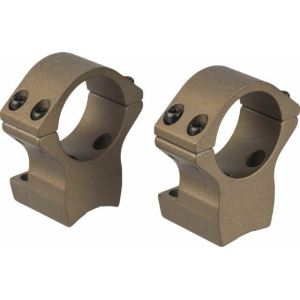 Talley Lightweight Alloy Scope Mount Combo Browning X-Bolt 30mm High - Hell's Canyon Bronze