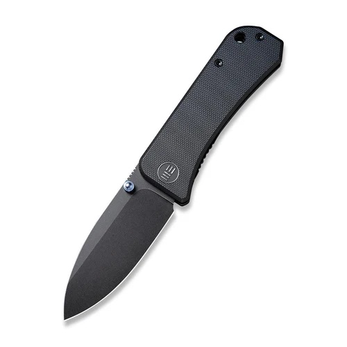 WE Knife Banter Folding Drop Point Knife, Black - 2004B