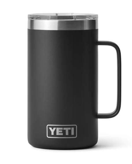 Yeti Rambler 24 oz Mug w/ MagSlider Lid, Black