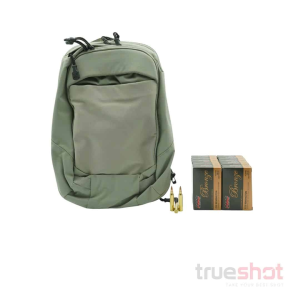 BUNDLE DEAL: Grey Vertx Urban Ghost Backpack and 200 Rounds of Ammo - PMC 223 55 Grain
