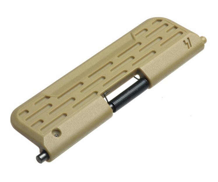 Strike Industries .223 AR Enhanced Ultimate Dust Cover, FDE, Capsule‒ SI-AR-UDC-E-03-223-FDE