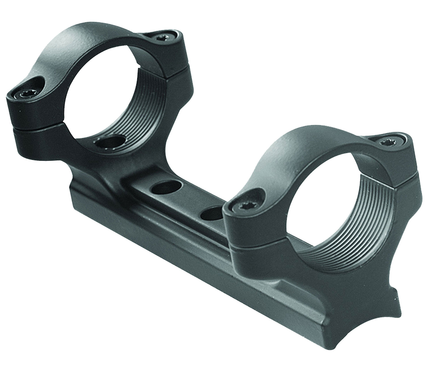 CVA Z2 Integral Mount Muzzleloaders Medium Aluminum 1-Piece Base and Ring Combo, Black - DS411B