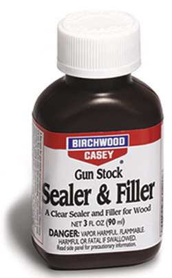 Birchwood Casey Gun Stock Clear Sealer & Filler 3oz 23323
