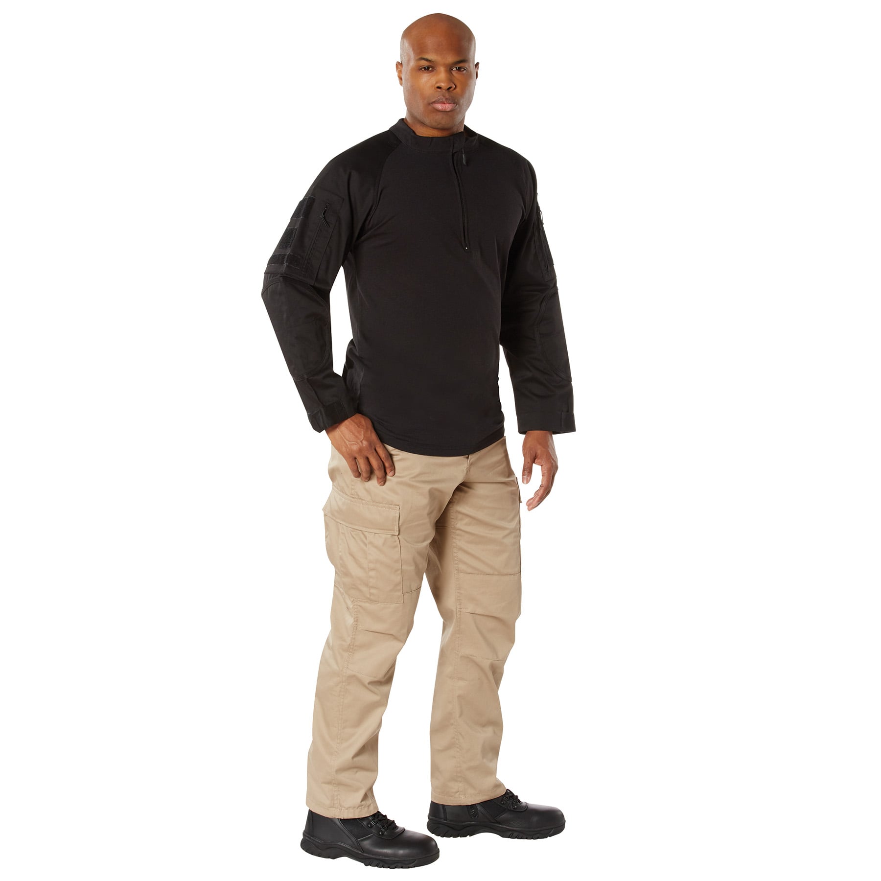 Rothco 1-4 Zip Military Fire Retardant Nyco Combat Shirt - X-Large
