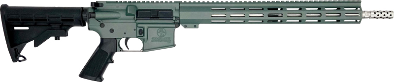 GLFA AR15 Rifle 223 Wylde - 16" Barrel Charcoal Green