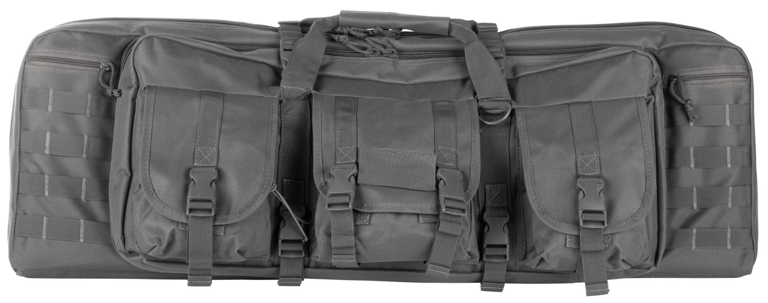 NcStar VISM Double Carbine Case, 42", Urban Gray - CVDC2946U-42