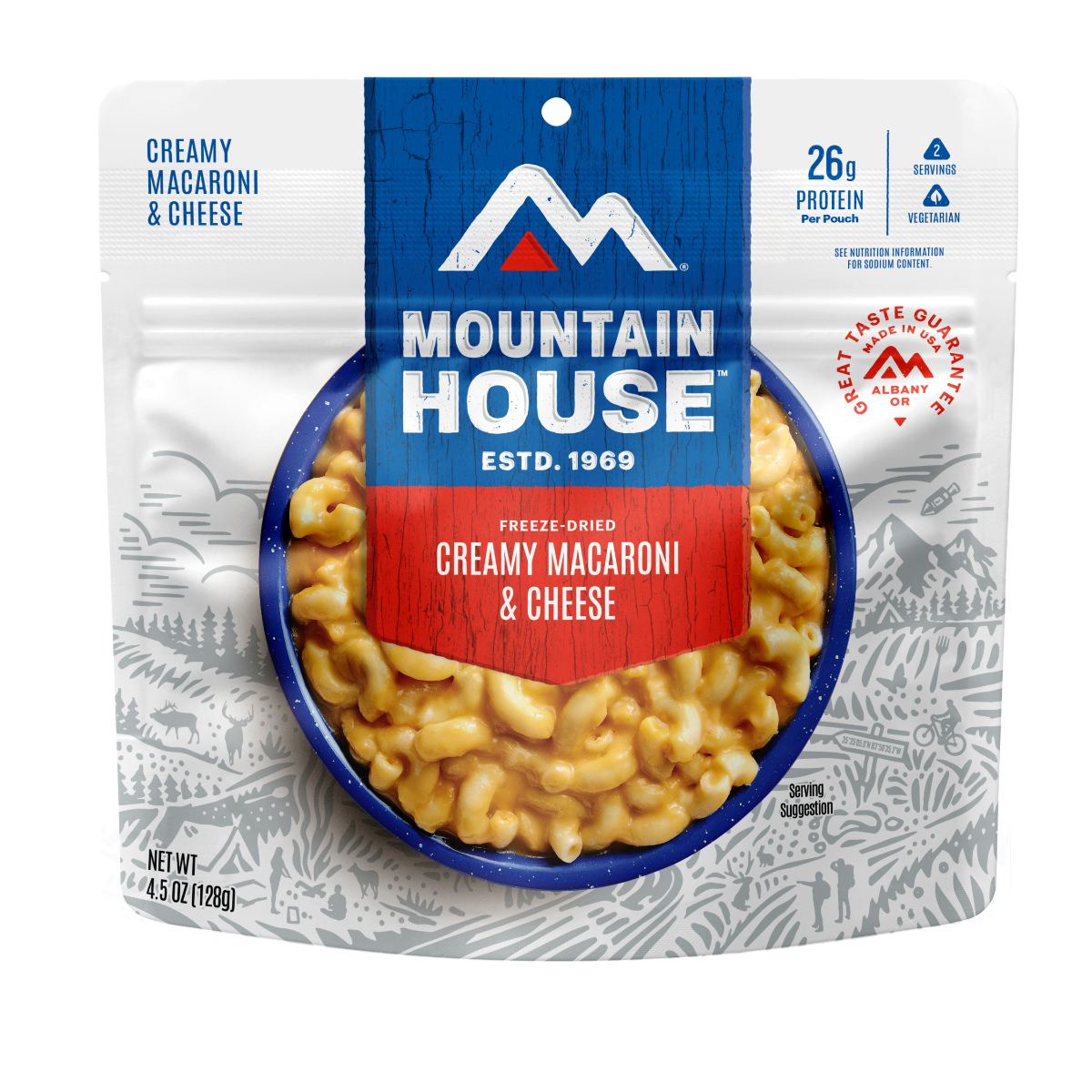 Mountain House Freeze Dried Creamy Macaroni & Cheese - 55194