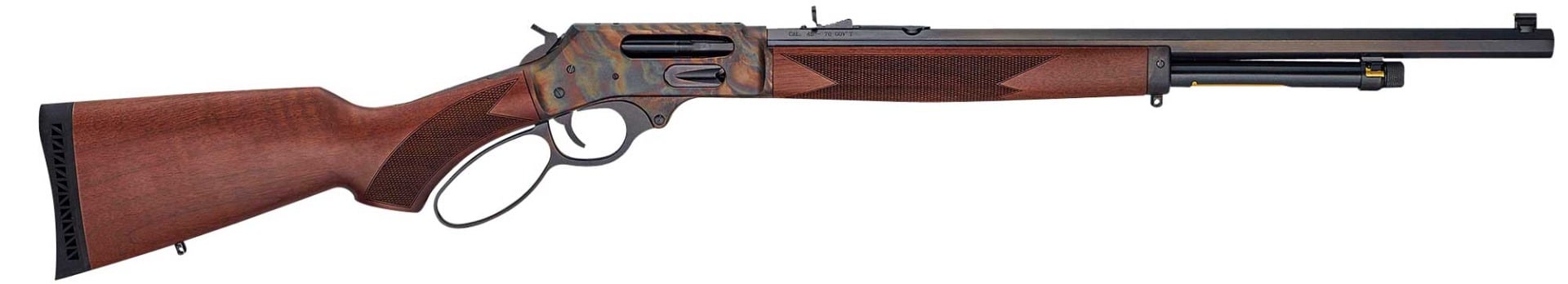 HENRY BIG BOY CASE HARDENED – SIDE GATE 357/38MAG WALNUT OCT - No Credit Card Fees - Low, flat rate shipping