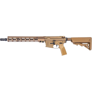 Geissele Super Duty Mod1-A Semi Automatic Rifle 5.56x45mm NATO 14.5" Black Threaded Barrel Desert Dirt Frame Desert Dirt Pistol Grip