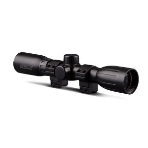 Konus-Optics Konus KONUSFIRE 4x32mm Rifle Scope w/.22 Dovetail Mounting Rings 30/30 Reticle Black Matte