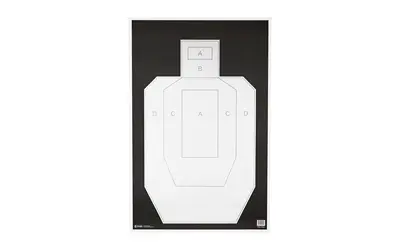 ACTION TGT IPSC PBKB PAPER 100PK
