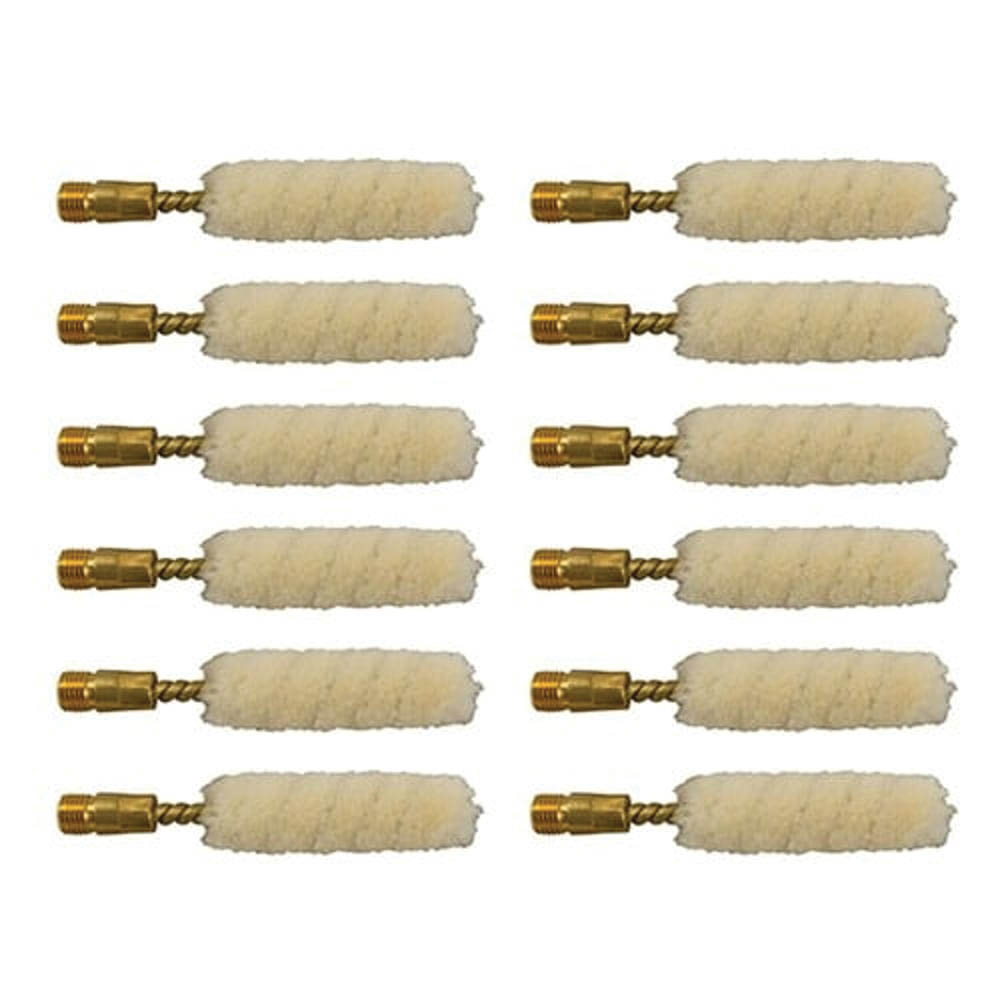 Brownells .410 Bore 5/16-27 Male Bore Mop, Pack of 12
