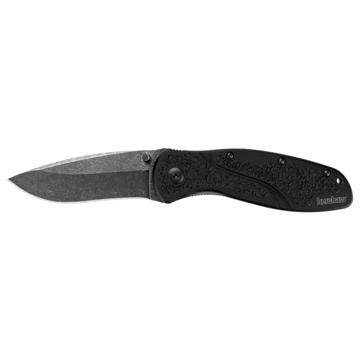 Kershaw Blur Folding Knife Plain, Black