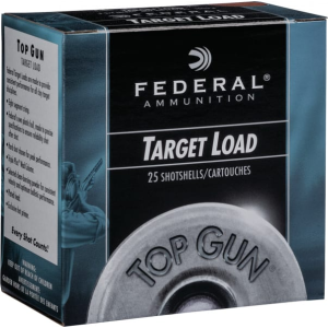 Federal TGSH128 Top Gun 12 Gauge 2.75\" 1 oz 8 Shot - 25sh Box