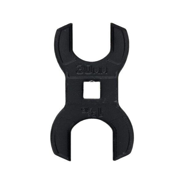 Wheeler 30mm x 1-5/16" Barrel Nut Crowfoot Wrench, Black