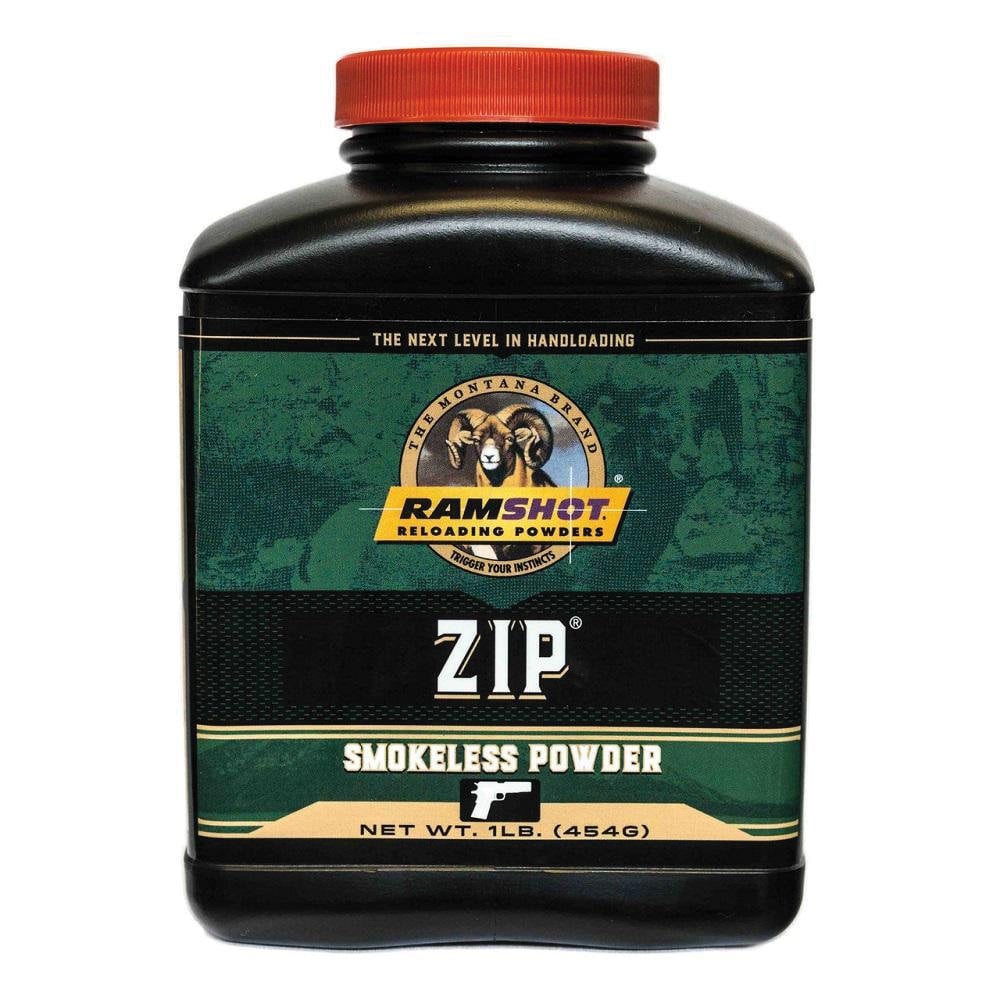 Ramshot Zip 9mm/.38 Special/.45 ACP/.40 S&W Smokeless Powder, 1 lb