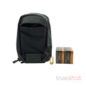 BUNDLE DEAL: Black Vertx Urban Ghost Sling Bag and 200 Rounds of Ammo - PMC 223 55 Grain