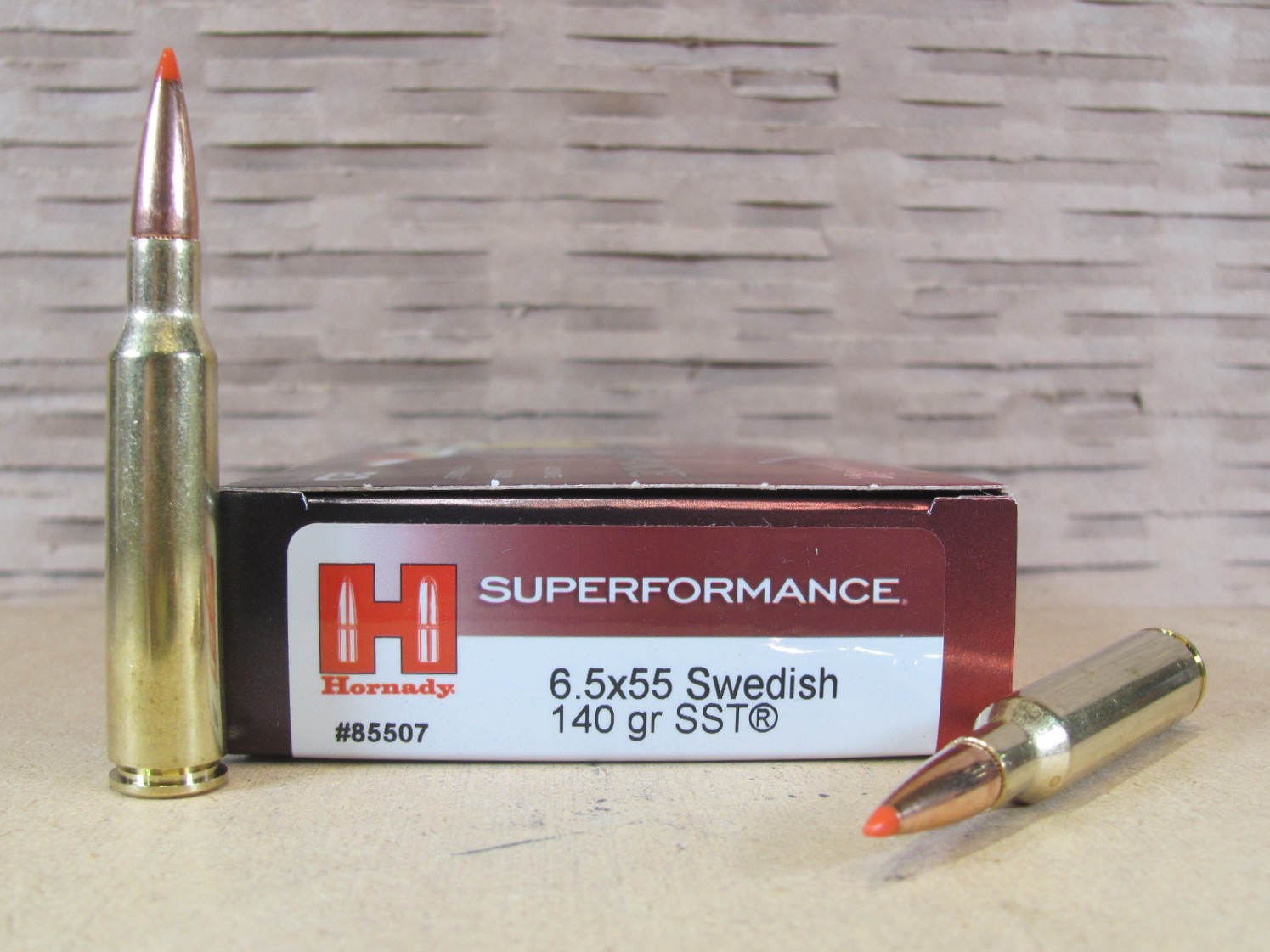 20 Round Box – 6.5×55 Swede 140 Grain SST Hornady Superformance Ammo – 85507