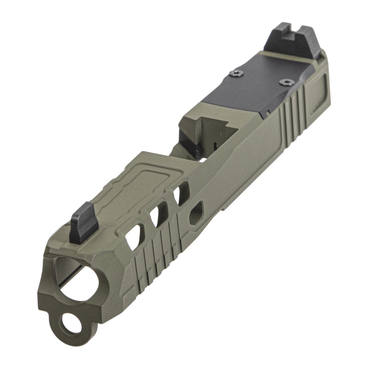 PSA Dagger Complete SWRV2 RMR Slide Assembly, Sniper Green