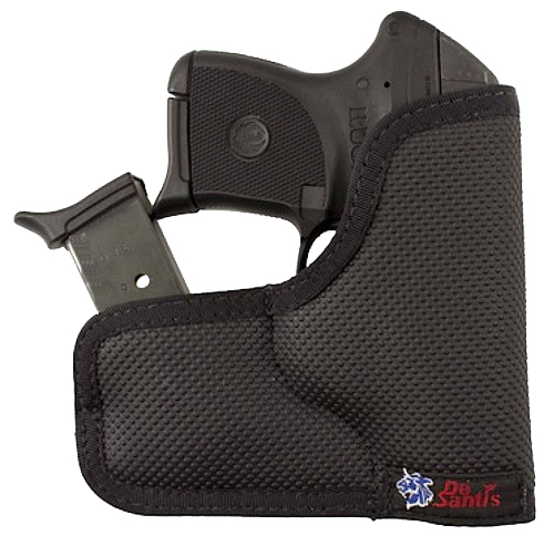 DeSantis Gunhide Ammo Nemesis Ambidextrous Hand Kel-Tec P-3AT/P32 Inside-The-Pocket Holster, Smooth Black - M33BJG3Z0