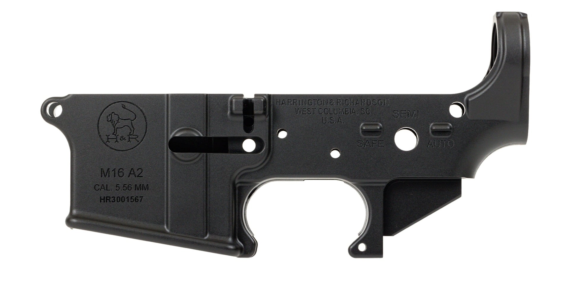 Harrington & Richardson M16A2 Special Forces COTS Marked Stripped Lower, Black