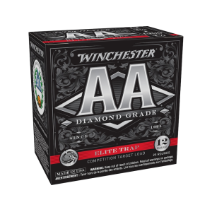 Winchester AA Diamond Grade Elite Trap 1290 12 Gauge Ammo 2-3/4" #7-1/2 Lead Shot 1 oz Box of 25