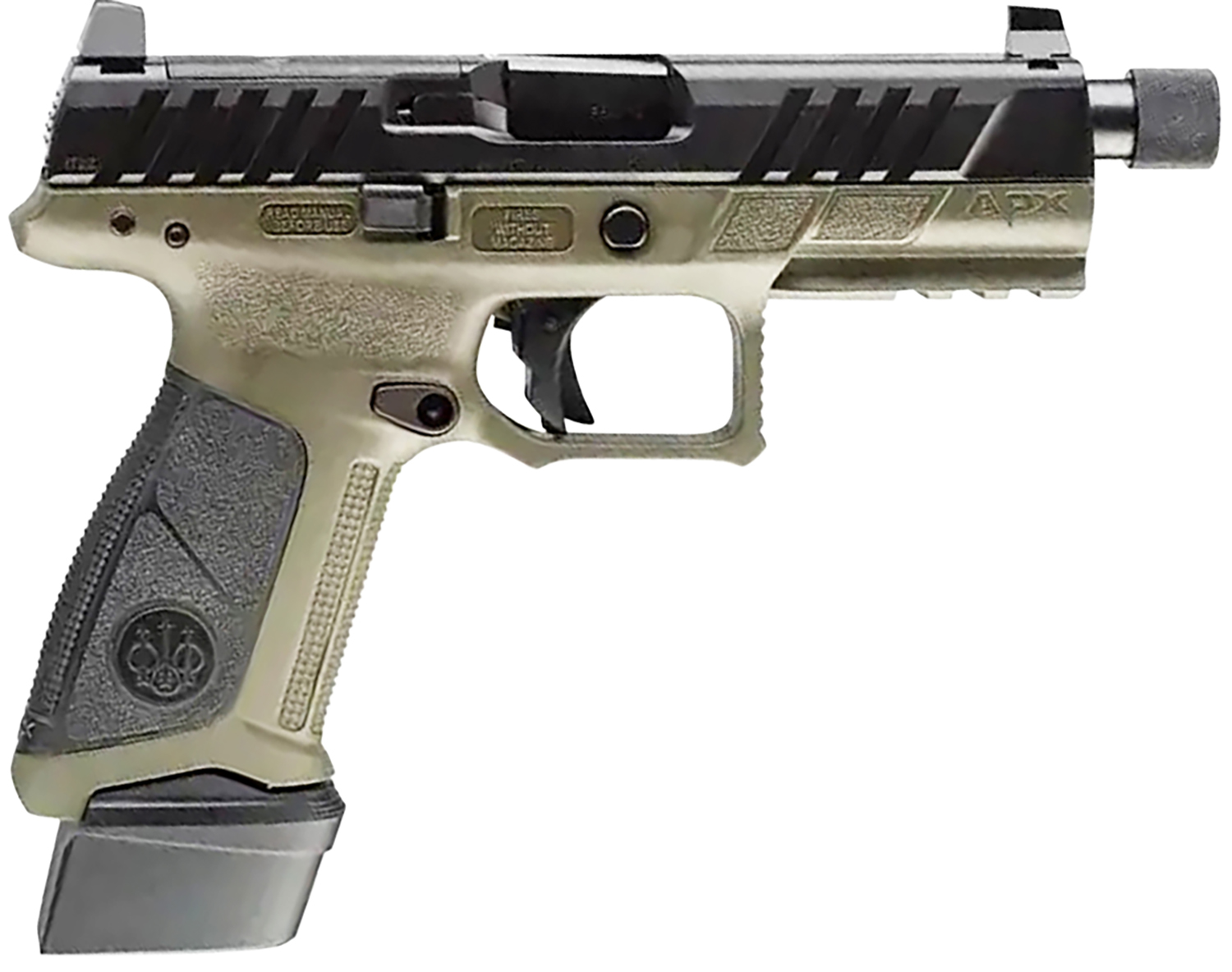 Beretta APX A1 Tactical 9mm Pistol 21+1 Capacity