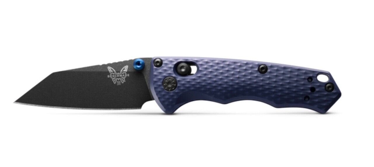 Benchmade Full Immunity Folding Wharncliffe Knife, Crater Blue - 290BK