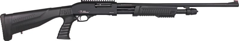 Iver Johnson Pump 20GA Pistol Grip Shotgun, Black Synthetic