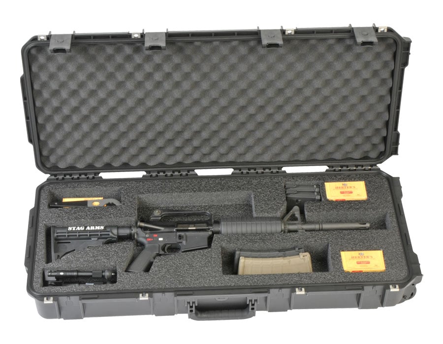 SKB iSeries Small AR Rifle Case, Black - 3i-3614-AR