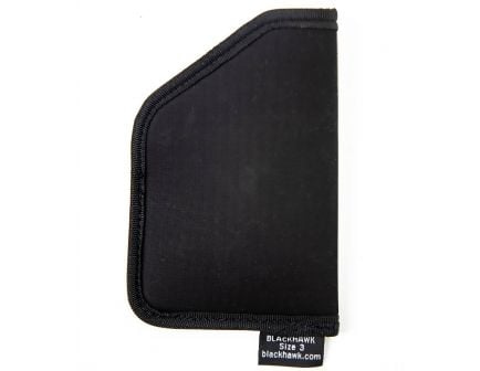 Blackhawk TecGrip Ambi Pocket Holster Size 3, Black - 40TP03BK